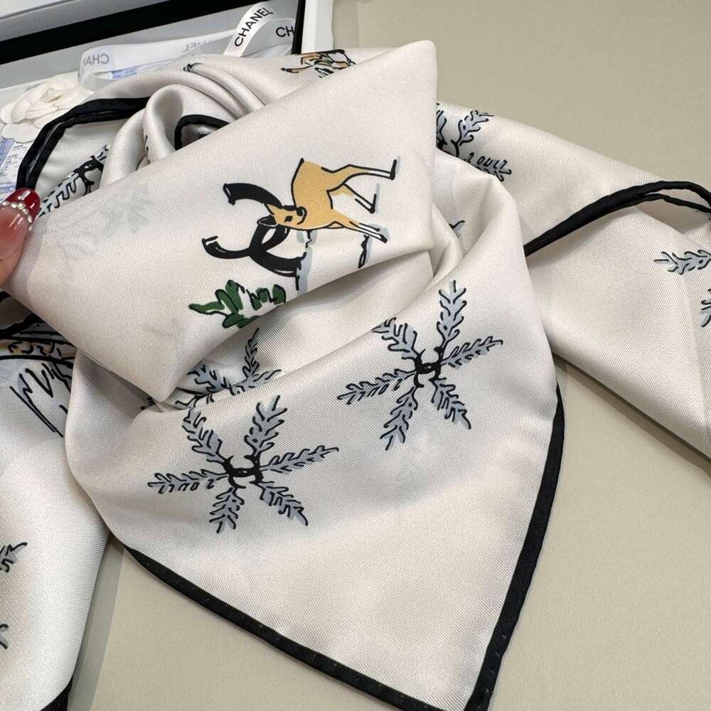 Chanel Silk Scarf - Picture 6 of 8